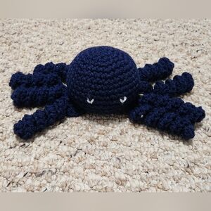Crochet Navy Spider